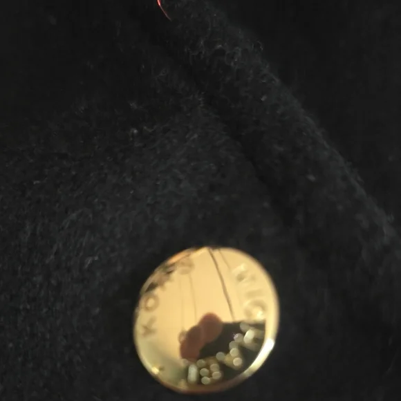 Michael Kors Black Trench Coat - Picture 4 of 8